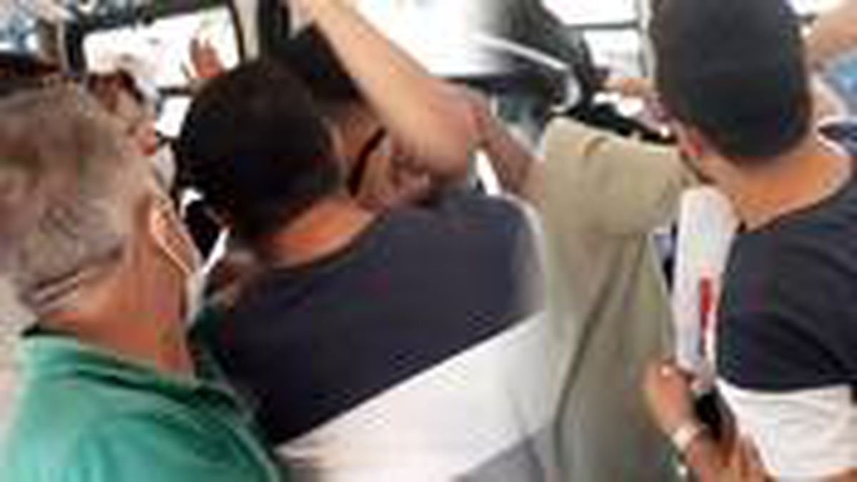 Metroda kadınların fotoğrafını çektiği iddia edilen kişiyi diğer yolcular linç etmek istedi