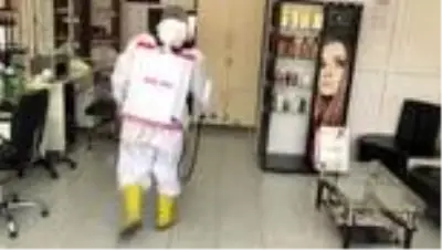 Sarıkamış'ta dezenfekte çalışmaları yoğunlaştı Sarıkamış'ta dezenfekte çalışmaları yoğunlaştı