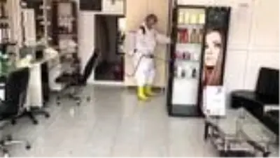 Sarıkamış'ta dezenfekte çalışmaları yoğunlaştı Sarıkamış'ta dezenfekte çalışmaları yoğunlaştı