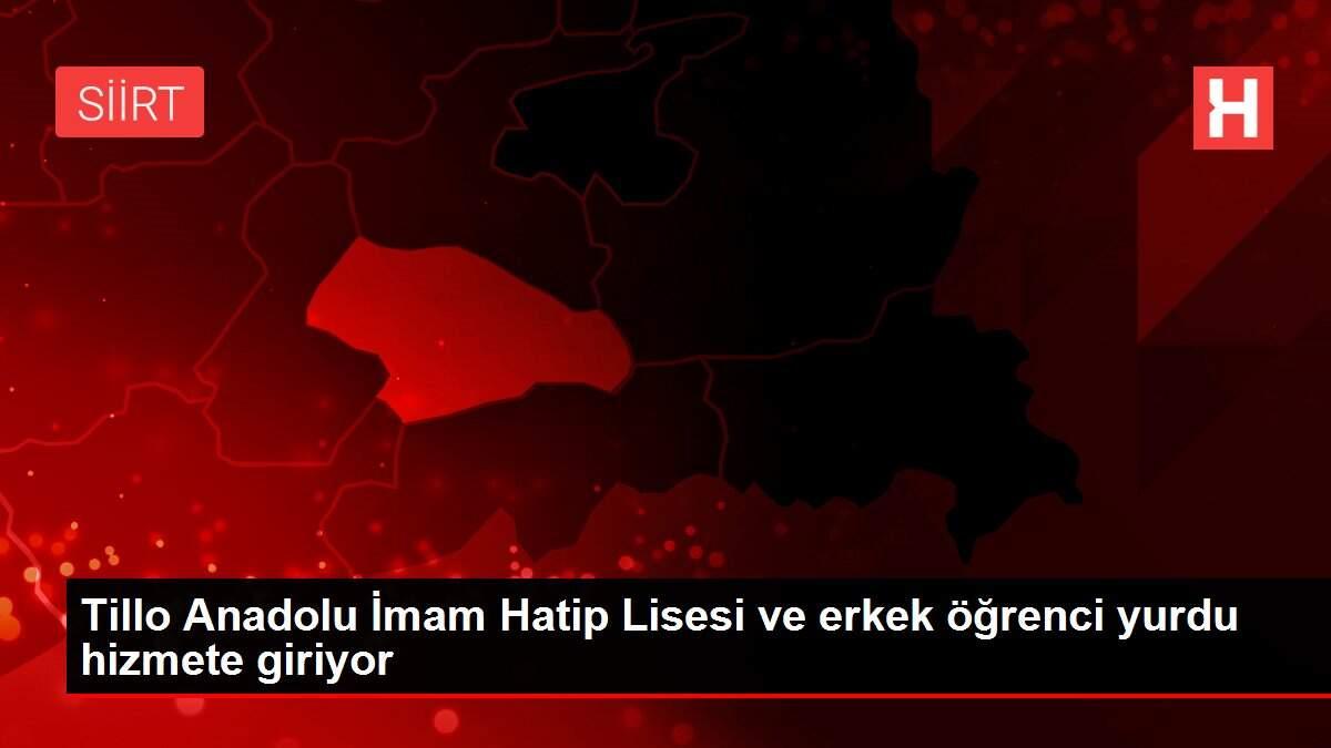 Tillo Anadolu İmam Hatip Lisesi ve erkek öğrenci yurdu hizmete giriyor Tillo Anadolu İmam Hatip Lisesi ve erkek öğrenci yurdu hizmete giriyor
