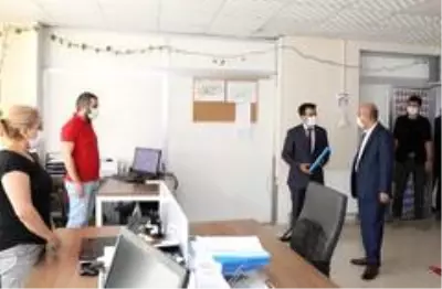 Vali Demirtaş, birimleri ziyaret etti Vali Demirtaş, birimleri ziyaret etti