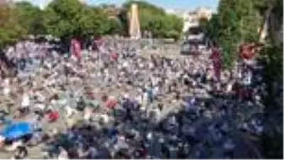 Ayasofya-i Kebir Cami-i Şerifi ibadete açılıyor - Meydan ve canlı yayın alanları Ayasofya-i Kebir Cami-i Şerifi ibadete açılıyor - Meydan ve canlı yayın alanları