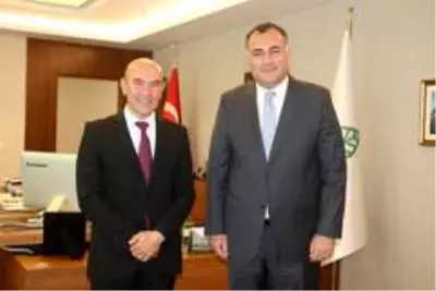 Başkanlar Taşdelen'in acısını paylaştılar Başkanlar Taşdelen'in acısını paylaştılar