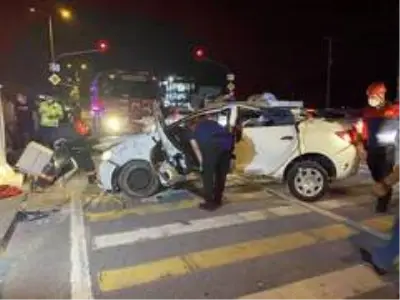 Son dakika haberi: Düzce'de zincirleme trafik kazası: 4'ü çocuk 1'i hamile toplam 7 yaralı Son dakika haberi: Düzce'de zincirleme trafik kazası: 4'ü çocuk 1'i hamile toplam 7 yaralı