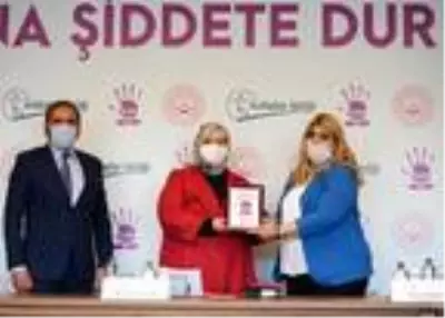 'Kadına şiddete dur de!' projesinin basın toplantısı yapıldı