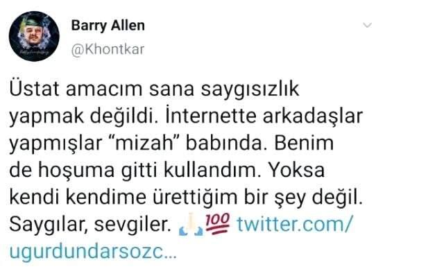 Rapçi Khontkar, Uğur Dündar'ı kızdırdı!