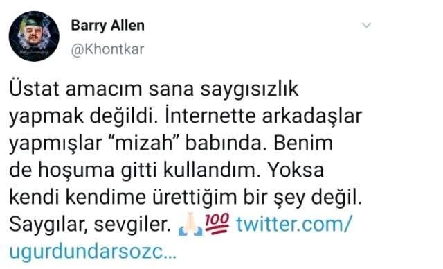 Ünlü rapçi Khontkar'ın yaptığı fotoşop Uğur Dündar'ı çok kızdırdı Ünlü rapçi Khontkar'ın yaptığı fotoşop Uğur Dündar'ı çok kızdırdı
