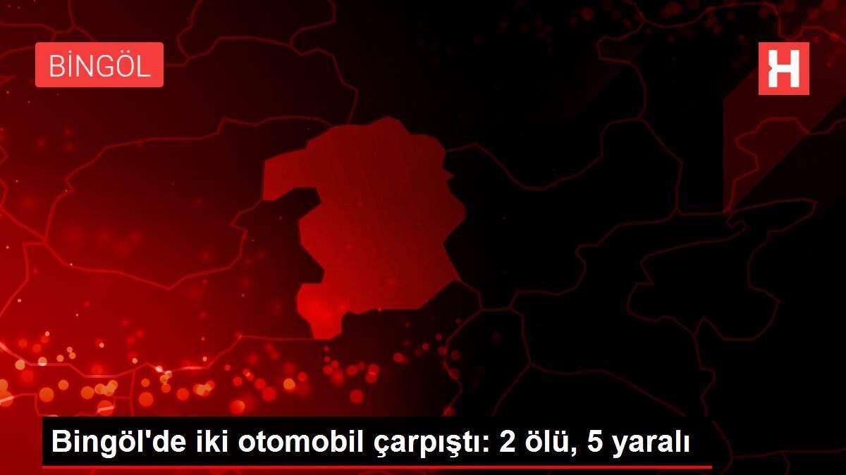 Bingöl'de iki otomobil çarpıştı: 2 ölü, 5 yaralı Bingöl'de iki otomobil çarpıştı: 2 ölü, 5 yaralı