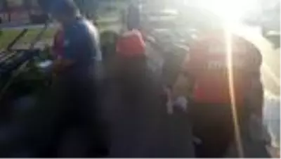Devrilen otomobilin sürücüsü ağır yaralandı Devrilen otomobilin sürücüsü ağır yaralandı