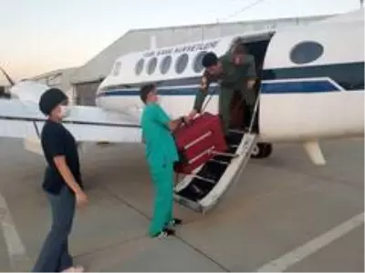 Organ nakli için Milli Savunma Bakanlığı'ndan uçak ve helikopter Organ nakli için Milli Savunma Bakanlığı'ndan uçak ve helikopter
