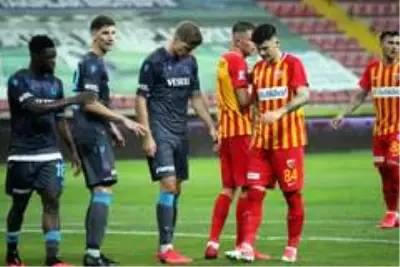 Süper Lig: Kayserispor: 0 Trabzonspor: (İlk yarı) Süper Lig: Kayserispor: 0 Trabzonspor: (İlk yarı)