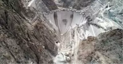 Türkiye'nin en yükseği olacak Yusufeli Barajı'nın gövde yüksekliği 220 metreye ulaştı Türkiye'nin en yükseği olacak Yusufeli Barajı'nın gövde yüksekliği 220 metreye ulaştı