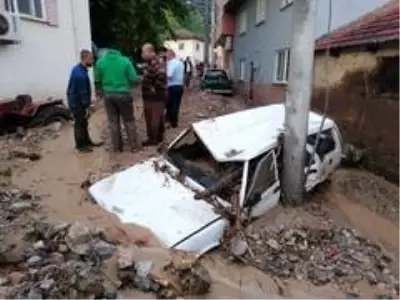 3 saatlik sel ve dolunun zararı 227 milyon lira oldu 3 saatlik sel ve dolunun zararı 227 milyon lira oldu