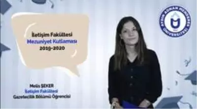 ADÜ İletişim Fakültesi mezuniyeti ADÜTV'de canlı yayınlandı ADÜ İletişim Fakültesi mezuniyeti ADÜTV'de canlı yayınlandı