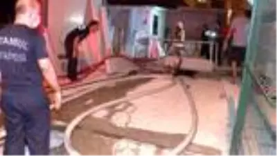 ATAŞEHİR'DE MERMER ATÖLYESİNDEKİ YANGINDA KEDİYİ İTFAİYE KURTARDI ATAŞEHİR'DE MERMER ATÖLYESİNDEKİ YANGINDA KEDİYİ İTFAİYE KURTARDI