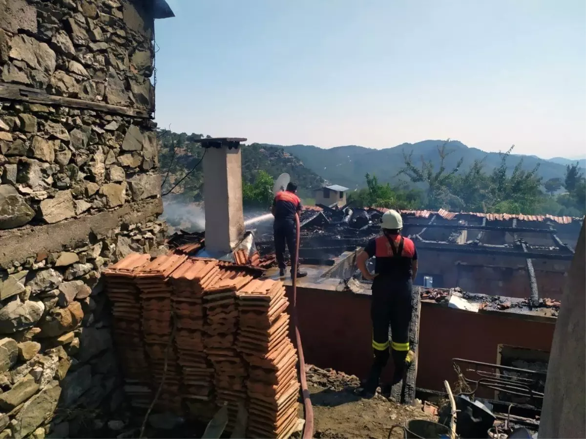 Dalaman�da ev yangını Haberler
