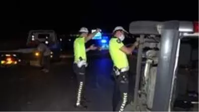 Kırıkkale'de kaza yapan sürücü aracını bırakıp kaçtı Kırıkkale'de kaza yapan sürücü aracını bırakıp kaçtı