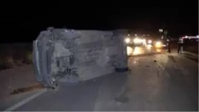 Kırıkkale'de kaza yapan sürücü aracını bırakıp kaçtı Kırıkkale'de kaza yapan sürücü aracını bırakıp kaçtı