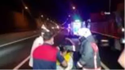 Son dakika haberi | Tem otoyolunda iki tır çarpıştı: 1 yaralı Son dakika haberi | Tem otoyolunda iki tır çarpıştı: 1 yaralı