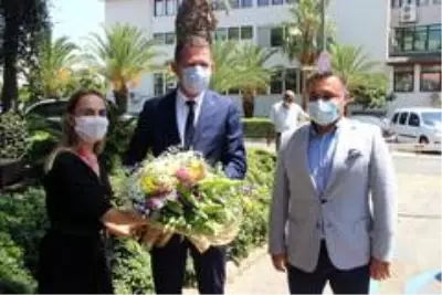 Alanya'nın yeni kaymakamı göreve başladı Alanya'nın yeni kaymakamı göreve başladı