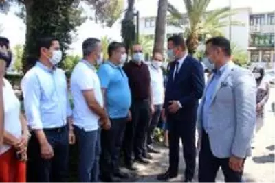 Alanya'nın yeni kaymakamı göreve başladı Alanya'nın yeni kaymakamı göreve başladı