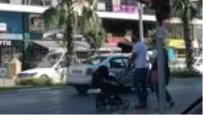 Bebekle duygu sömürüsü polise takıldı Bebekle duygu sömürüsü polise takıldı