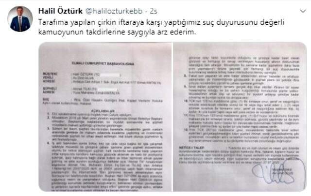 Şoförünün karısıyla aşk yaşadığı konuşulan Elmalı Belediye Başkanı Halil Öztürk, iddialar sonrası harekete geçti Şoförünün karısıyla aşk yaşadığı konuşulan Elmalı Belediye Başkanı Halil Öztürk, iddialar sonrası harekete geçti