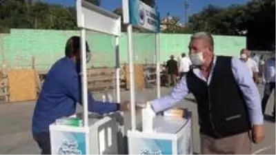 Son dakika! Tokalaşma geleneği sürsün diye Kurban Pazarlık Noktası oluşturuldu Son dakika! Tokalaşma geleneği sürsün diye Kurban Pazarlık Noktası oluşturuldu
