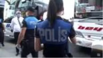 Bayram öncesi polis ekiplerinden otogar denetimi Bayram öncesi polis ekiplerinden otogar denetimi