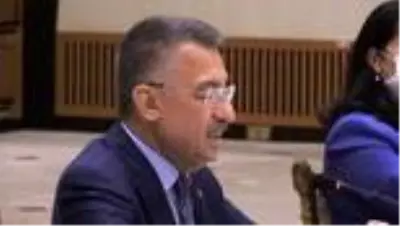 Cumhurbaşkanı Yardımcısı Oktay, Özbekistan Başbakan Yardımcısı Umurzakov'u kabul etti (2) Cumhurbaşkanı Yardımcısı Oktay, Özbekistan Başbakan Yardımcısı Umurzakov'u kabul etti (2)
