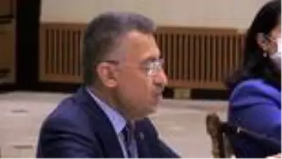 Cumhurbaşkanı Yardımcısı Oktay, Özbekistan Başbakan Yardımcısı Umurzakov'u kabul etti (2) Cumhurbaşkanı Yardımcısı Oktay, Özbekistan Başbakan Yardımcısı Umurzakov'u kabul etti (2)