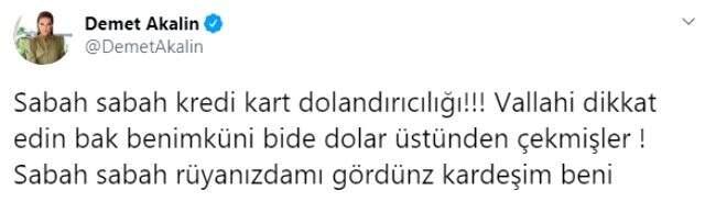 Demet Akalın, yurt dışından alışveriş yaparken dolandırıldı