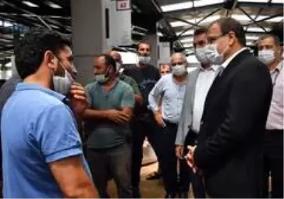 Dev tesis için esnaf ve vatandaştan hayır dua Dev tesis için esnaf ve vatandaştan hayır dua
