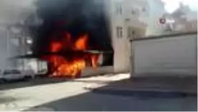 Ev yangınında can pazarı Ev yangınında can pazarı