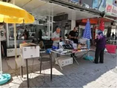 Isparta'da bıçak bileme ustalarının bayram mesaisi Isparta'da bıçak bileme ustalarının bayram mesaisi