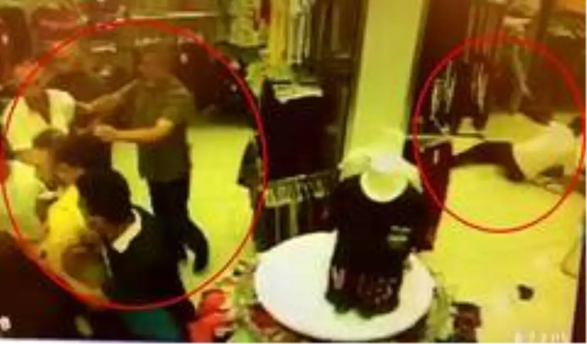 Maske takmayı kabul etmeyen şahıslar iş yeri sahibini böyle darp etti