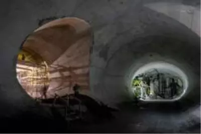 Narlıdere Metrosu'ndaki ikinci tünel üçüncü istasyona ulaştı Narlıdere Metrosu'ndaki ikinci tünel üçüncü istasyona ulaştı