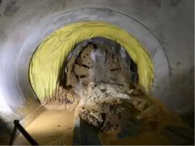 Narlıdere Metrosu'ndaki ikinci tünel üçüncü istasyona ulaştı Narlıdere Metrosu'ndaki ikinci tünel üçüncü istasyona ulaştı