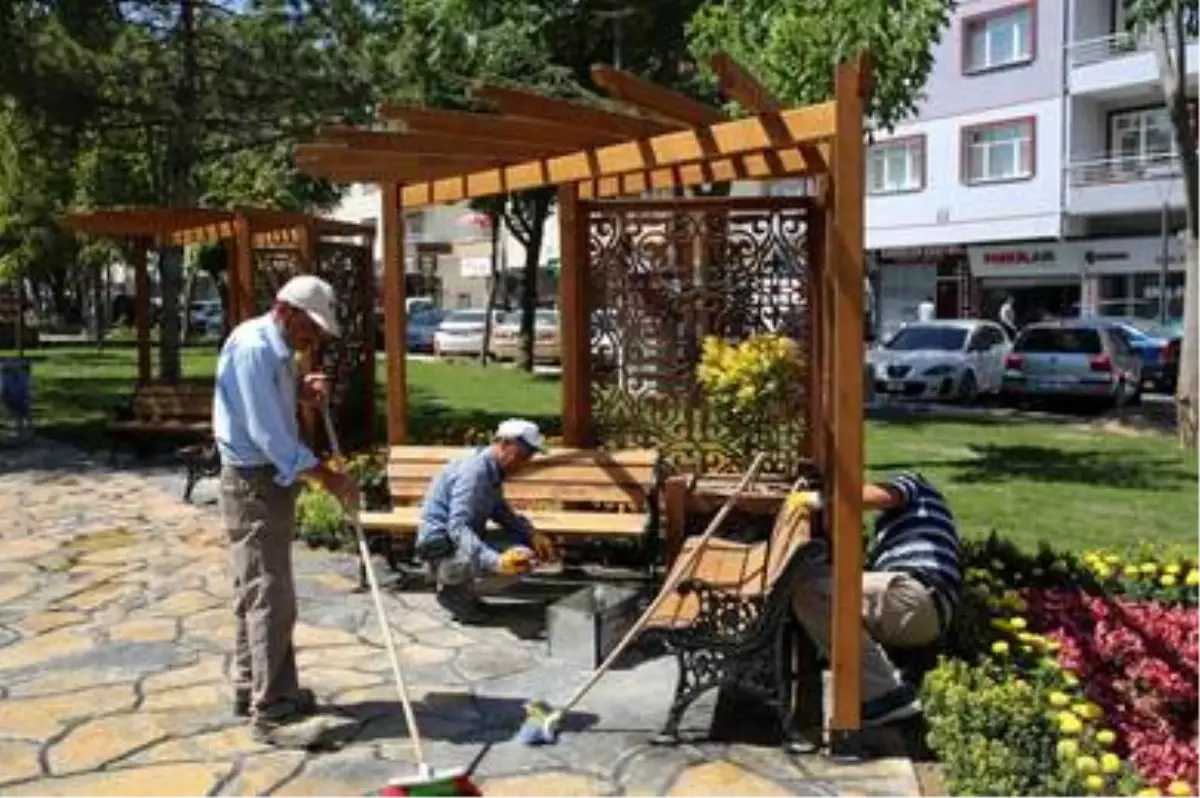 Nejdet Ersan parkı'nda son rötuşlar