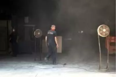 YHT'ye tuvalet ve atık su vakum sistemleri üreten fabrikada yangın YHT'ye tuvalet ve atık su vakum sistemleri üreten fabrikada yangın