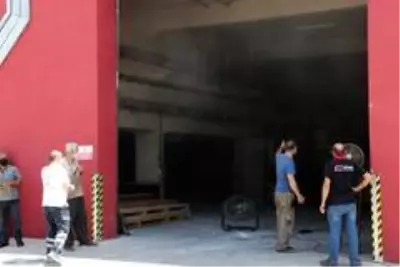 YHT'ye tuvalet ve atık su vakum sistemleri üreten fabrikada yangın YHT'ye tuvalet ve atık su vakum sistemleri üreten fabrikada yangın