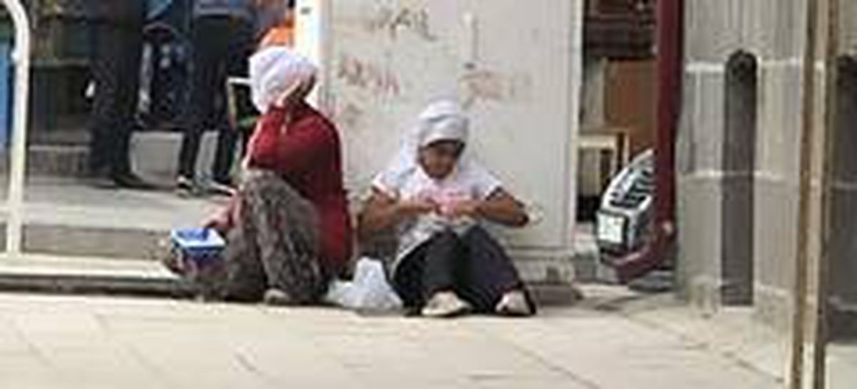 Bayram öncesi dilenciler Kars'ı mesken tuttu