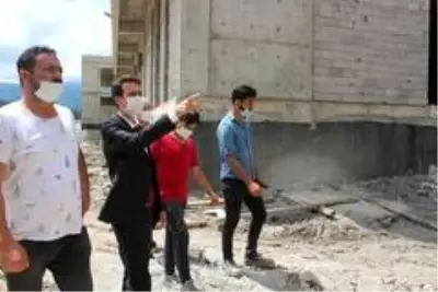 Cide Devlet Hastanesinin kaba inşaatı tamamlandı Cide Devlet Hastanesinin kaba inşaatı tamamlandı