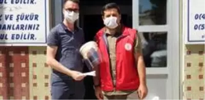 Deneyap Atölyesi'nden maske aparatı Deneyap Atölyesi'nden maske aparatı