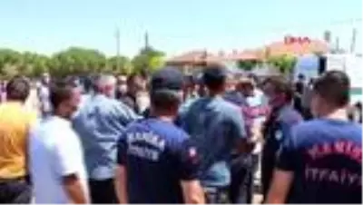 MANİSA Gölette boğulan itfaiye eri son yolculuğuna uğurlandı MANİSA Gölette boğulan itfaiye eri son yolculuğuna uğurlandı