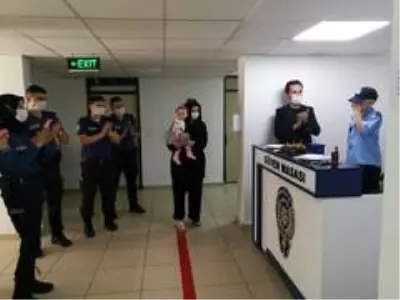 Polis olmak isteyen Ömer'e doğum günü sürprizi