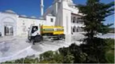 Başakşehir'de camilerde bayram temizliği Başakşehir'de camilerde bayram temizliği