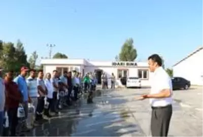 Başkan Ulutaş personeliyle bayramlaştı Başkan Ulutaş personeliyle bayramlaştı