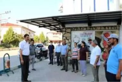 Başkan Ulutaş personeliyle bayramlaştı Başkan Ulutaş personeliyle bayramlaştı