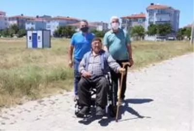 Başkan Yüksel'den Mirza Amcaya bayram hediyesi Başkan Yüksel'den Mirza Amcaya bayram hediyesi